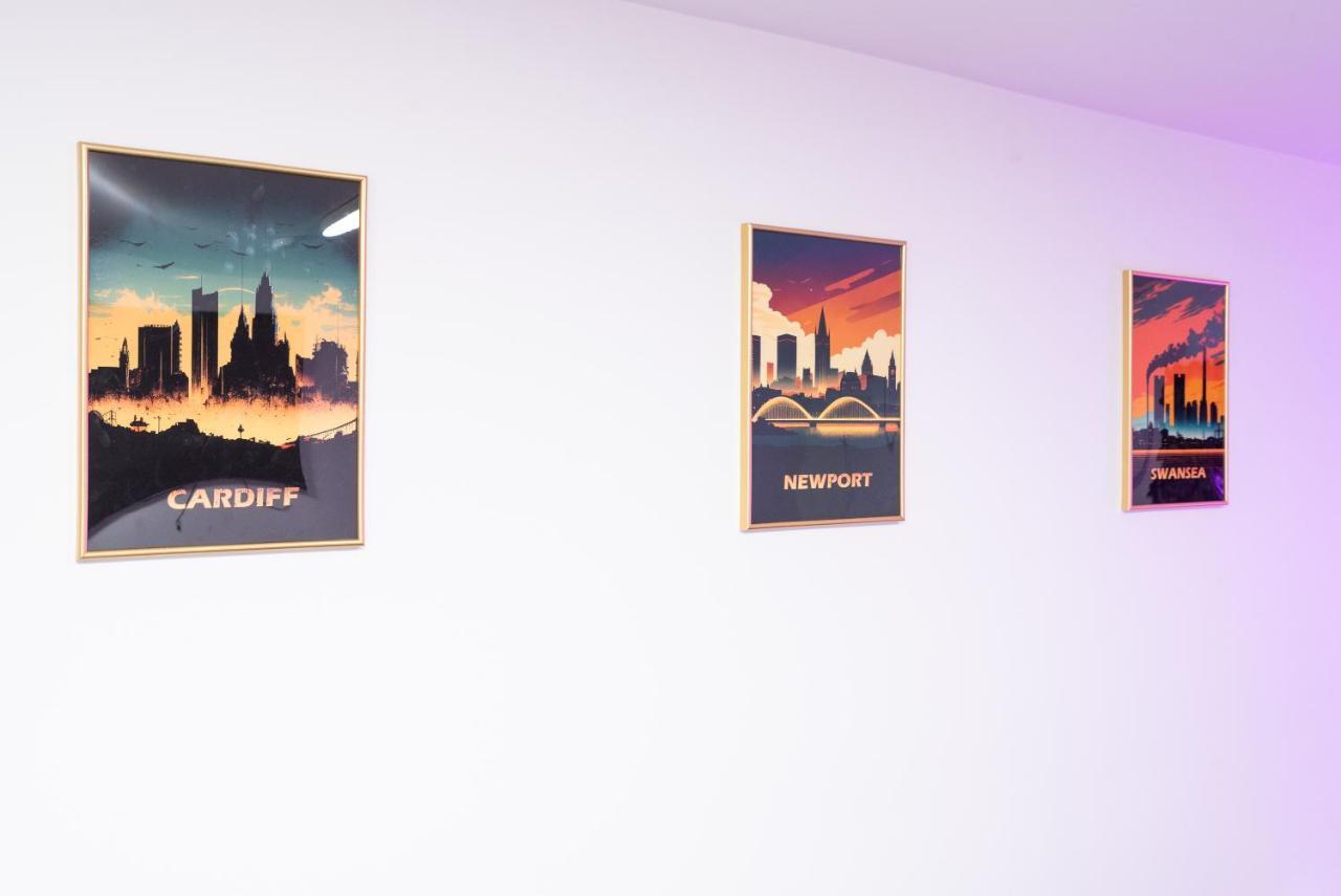 Exquisite Cardiff Apartments- With Garden Lounge & Games Room 외부 사진